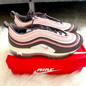 Nike Air Max 97 Pink and Mocha Brown
